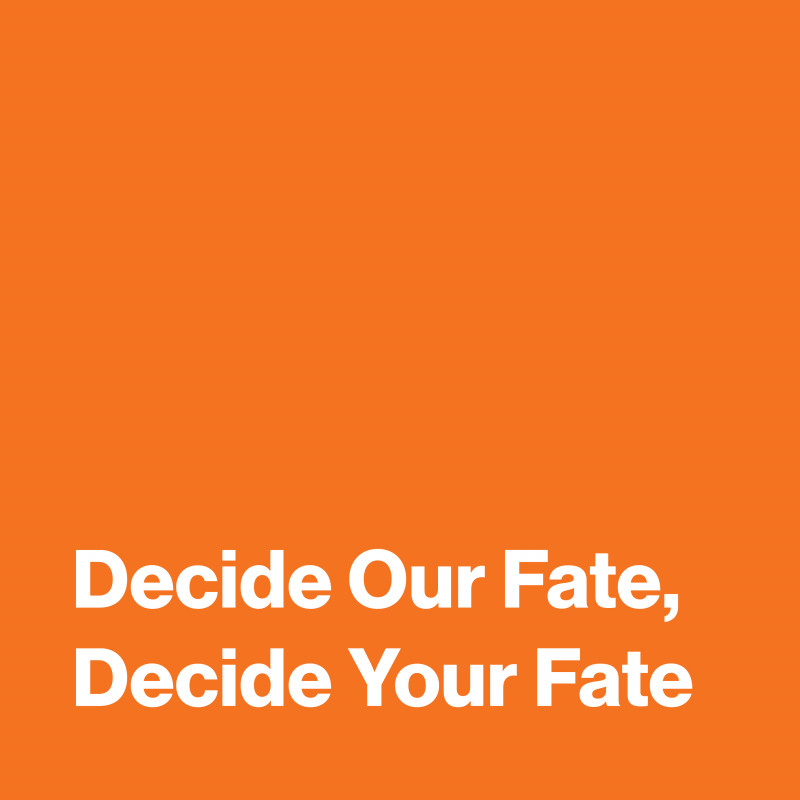 Decide Our Fate, Decide Your Fate