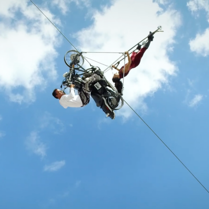The Flying Españas in Flippin Metal Circus